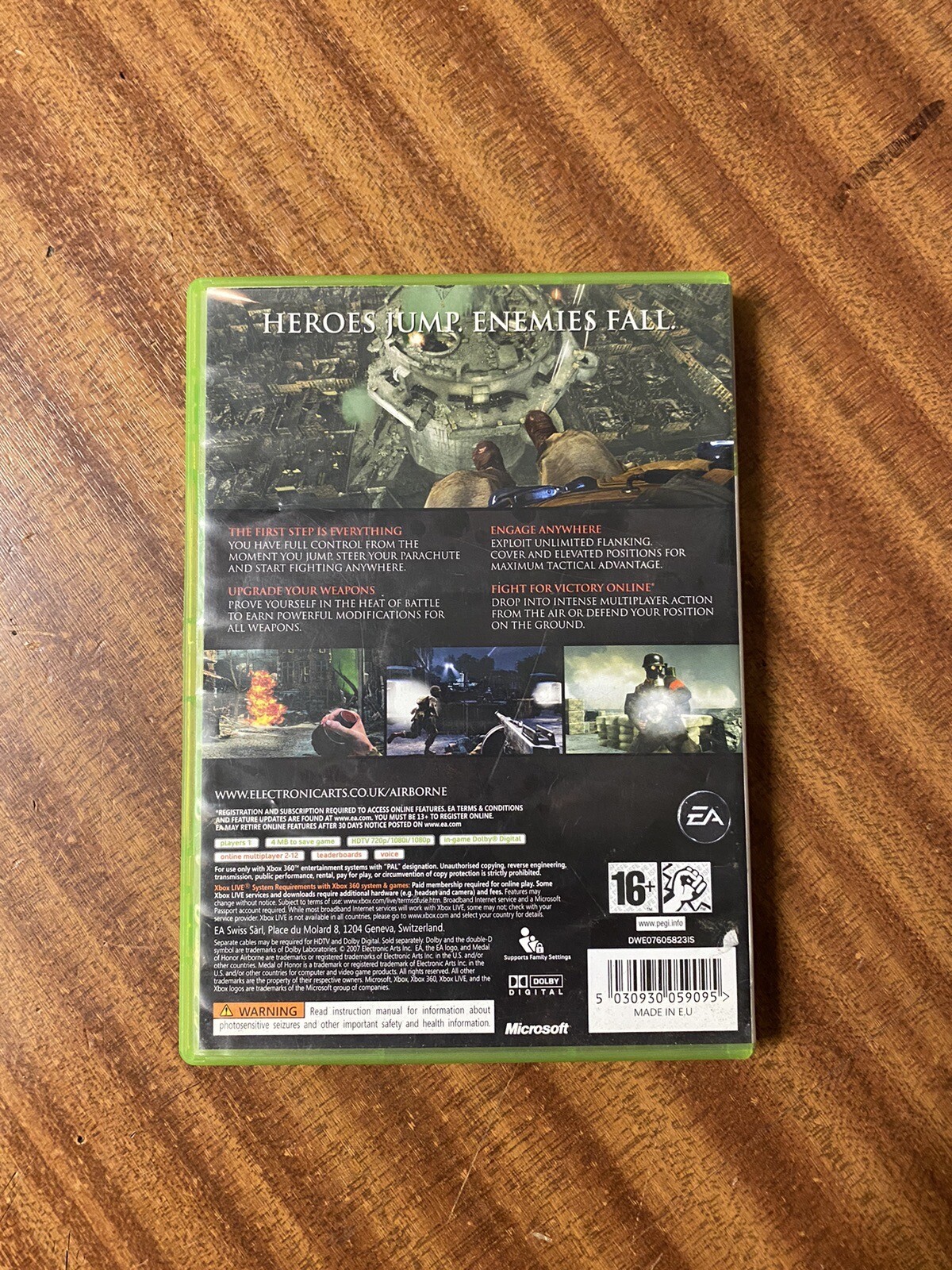 Medal of Honour Airborne (Xbox 360 Game) 5030930059095 eBay