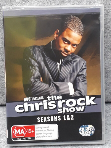 NEW: THE CHRIS ROCK SHOW Seasons 1 & 2 Comedy DVD Region 4 PAL Free Fast Post