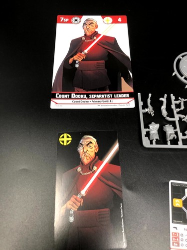 Star Wars Shatterpoint - Twice The Pride Squad Pack - Count Dooku - Miniature - Picture 3 of 10