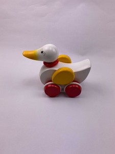 brio duck pull toy