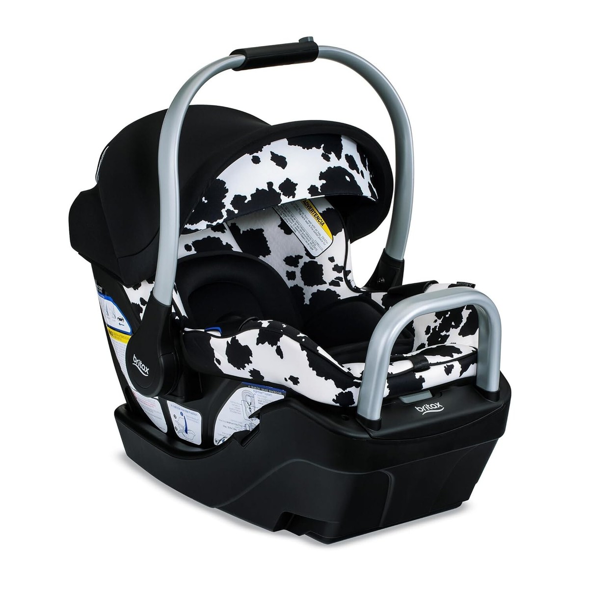 Stroller Combo Cow Print Infant Car Seat Crocheted Infant Car Seat Cover  For Grandchild