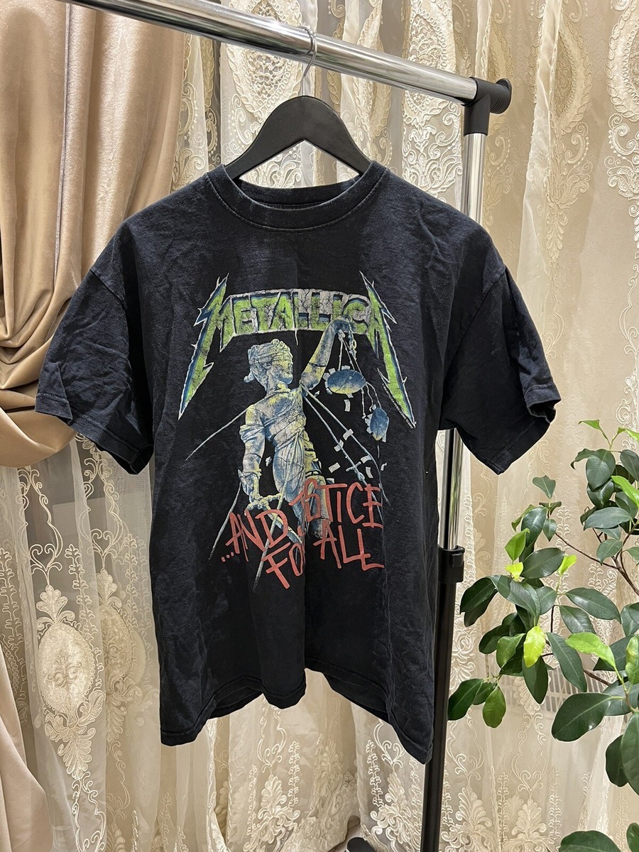 Metallica 1994 Justice For All Size L Vintage T Shirt | eBay