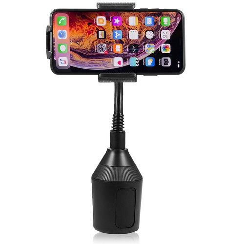 360° Heavy Duty Car Cup Cell Phone Holder Mount Goose Neck For iPhone Samsung - Picture 7 of 12