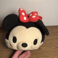 Disney Store Tsum Tsum Minnie Mouse Medium 12" Stuffed Animal Plush