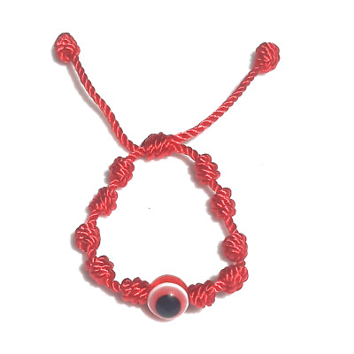 10 Knots Evil Eye Baby bracelet for protection in Red string