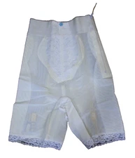 1960S LONG LEG GIRDLE CAROL BRENT  MED FULL SUPPORT  LACE LEG STOCKING GARTERS