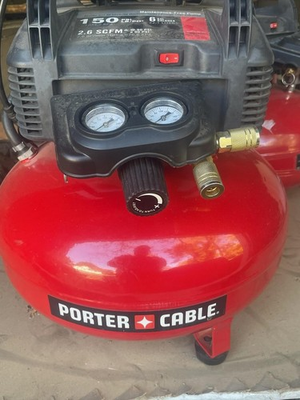 #ad #ad PORTER CABLE C2002 ECOM Air Compressor $30.00