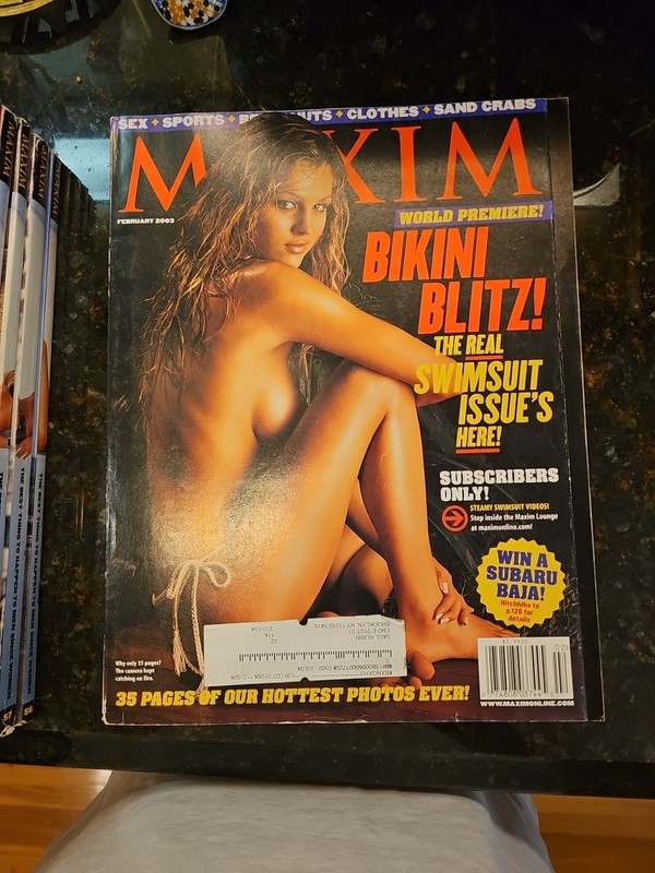 MAXIM Magazine - February 2003    Swimsuit Issue