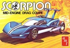 AMT 1501 1/25 Scorpion Drag Coupe Plastic Model Kit