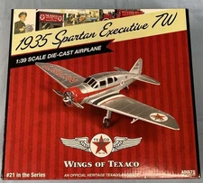 1935 Spartan Executive 7W Silver Wings of Texaco