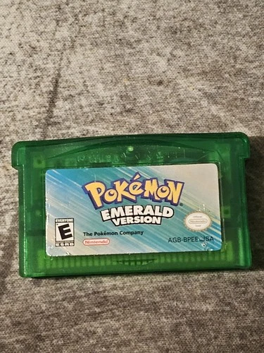 Pokemon Emerald Version (Nintendo GameBoy Advance, GBA) AUTHENTIC TESTED