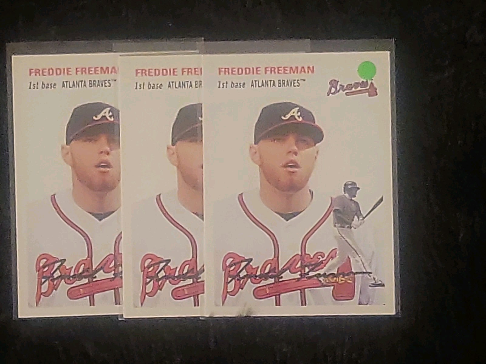  2010 Bowman Freddie Freeman PSA 8 TOP 100 9 Card Rookie Lot #TP24 2010 Platinum view 11