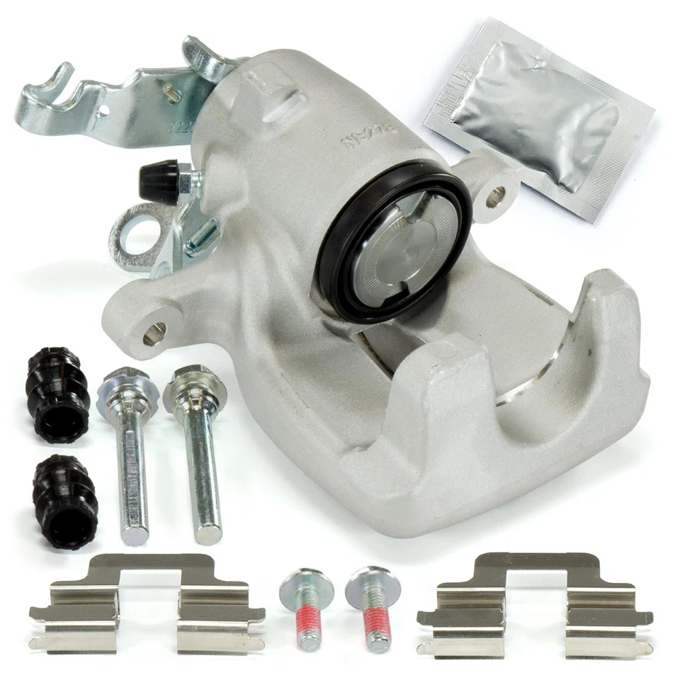 2x Bremssattel Bremsscheiben Bremsbeläge hinten für Audi A3 Seat Skoda VW Golf V - Bild 4 von 4