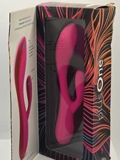 Plus One Dual Vibrating Massager - Rechargeable, Waterproof, Passion Pink