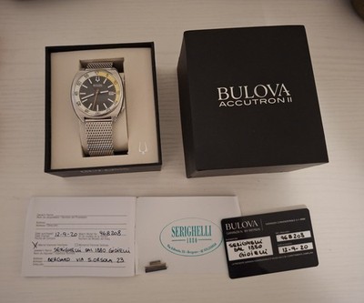 Bulova Accutron II Schnorchel 96b208 200m wr