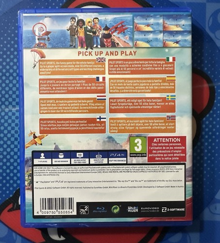 PS4 : PILOT SPORTS - Complete PAL PLAYSTATION 4 PS5 - - Picture 2 of 3
