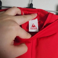 Le Coq Sportif Red Three Stripes Training Pants Official