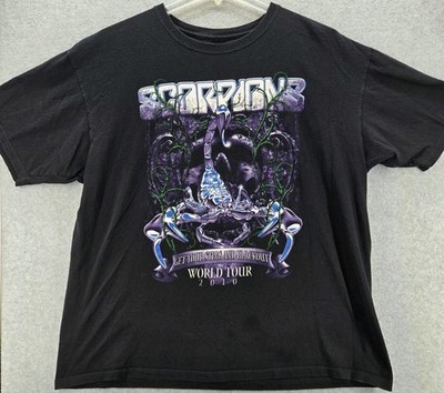 Scorpions 2010 World Get Your Sting And Blackout  Unisex S-5XL Shirt EZS98