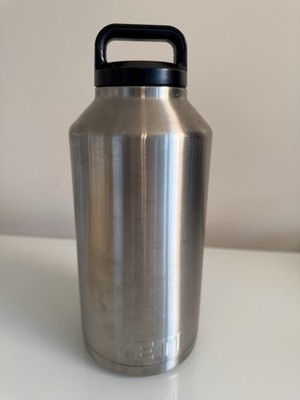 Yeti Rambler 64oz Stainless Steel Vacuum Insulated Tumbler Silver Twist In Lid