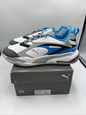 Size 10 - PUMA GS-Fast White Quarry Ocean Dive