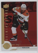 2017-18 Upper Deck Shining Stars Right Wingers Red Jakub Voracek #SSR-4 0q1p