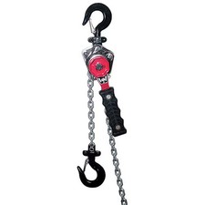 Dayton Lever Chain Hoist, 550 lb Load Capacity, 5 ft Hoist Lift, 13/16 in Hook