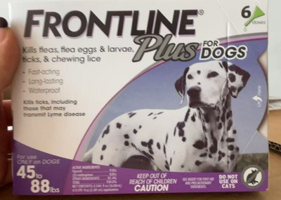 FR0NTLINE PLUS For Dogs 6 Doses Fast Shipping