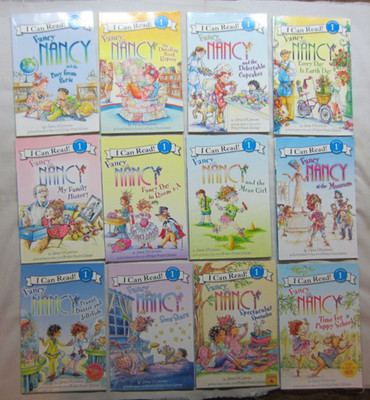 Lot 12 Fancy Nancy Jane O'Connor I Can Read Level 1 Readers Children Books EUC