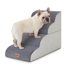 Dog Stairs Ramp for Bed 19.7" H - Pet Stairs for Small to Medium Dogs to Get ...