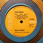 Elvis Presley - Rags to Riches (RCA 47-9980) 1971 Australian PR0M0 45