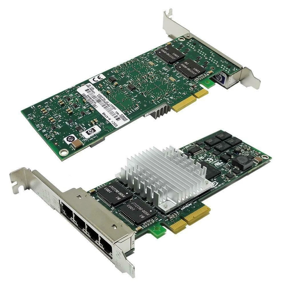 HP Intel PRO/1000 PT Quad Port Gigabit Ethernet Adapter NC365T 593743-001 FP - Bild 2 von 3