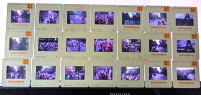 Lot Nr. 2 Dias Fotos Paris Marathon 1982