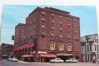New York NY Corning Crystal City Baron Steuben Hotel Glass Center Postcard Old