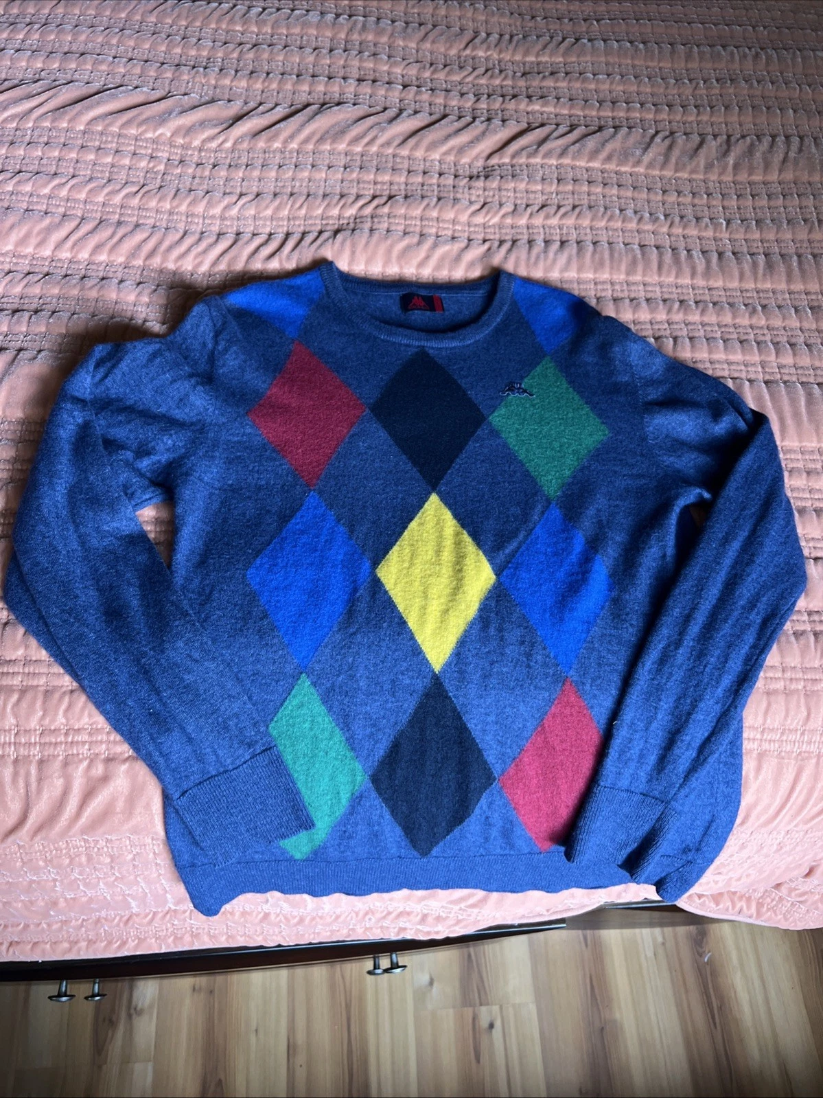 Robe Di Kappa Men's Wool Sweater Size XL Multicolor Unique style pullover
Opens in a new window or t