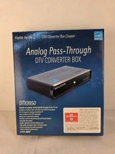 Digital Stream DTV Converter Box Analog Pass Through W/remote NIB Untested