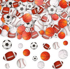 300Pcs Foam Sports Stickers for Kids Self-Adhesive Stickers Including Basketball