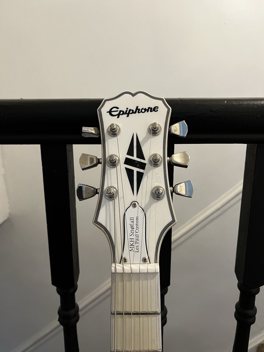 Epiphone Matt Heafy (MKH) Snowfall/Snofall Signature Les Paul