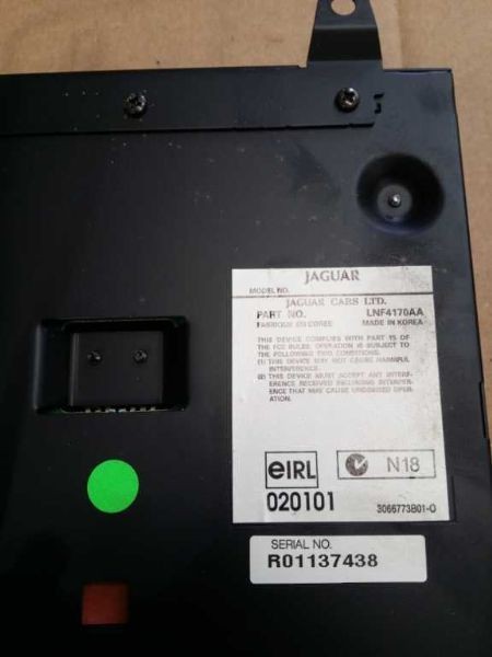 00 01 02 03 JAGUAR XJ8 AUDIO EQUIPMENT LNF4170AA Amplifier In Trunk OEM