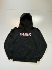Vintage Blink 182 One Eighty Two Spellout Punk Rock Band Merch Pullover Hoodie S