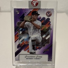 Jackson Jobe 2025 Topps Pristine Baseball Purple Pristine Refractor! /99