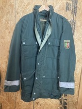 VTG WAHLER 2007 Gore-Tex German Polizei Jacket Parka SZ 52 LARGE Fleece Liner