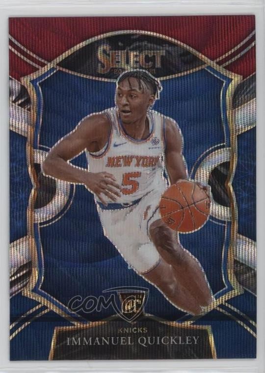 2020-21 Panini Select Concourse Tri-Color Prizm Immanuel Quickley #85 0q26