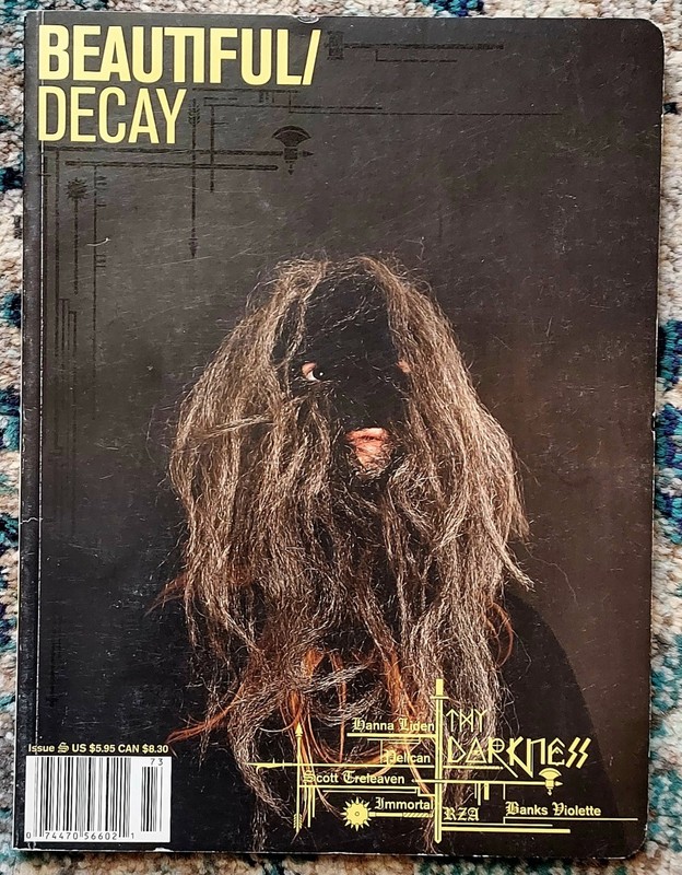 Beautiful Decay Issue S Counter Culture Art Music Fashion Magazine 2007 7.0 FVF