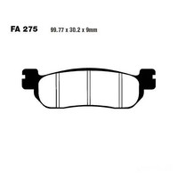 Bremsbelag BremsbeläGe Ebc FA275HH Hinten FüR Yamaha YZF-R6 600 H Bj. 1999-2002