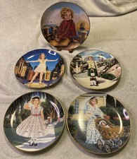 Lot of 5 Danbury Shirley Temple Porcelain Col...