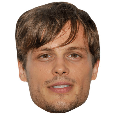 Matthew Gray Gubler (Stoppeln) großer Kopf. Größer als das Leben Maske.