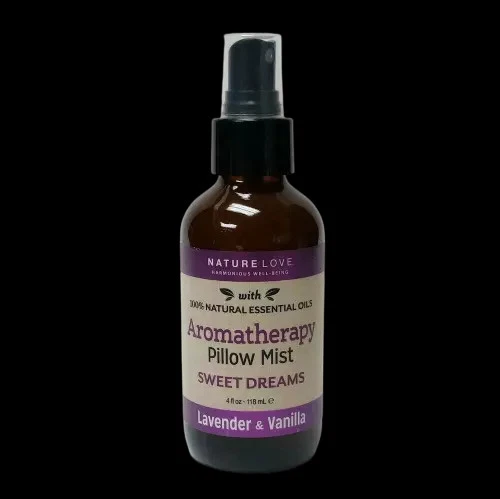 NATURE LOVE - Aromatherapy Pillow Spray Mist Lavender + Vanilla 4oz Sweet Dreams - Image 2 of 3