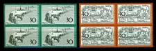746-747**  - Fremdenverkehr: Helgoland und Heidelberg - Viererblocks
