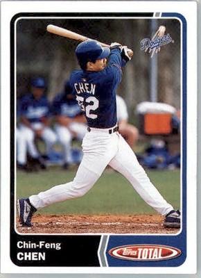 Chin-Feng Chen - 2003 Topps Total - #21 - Baseball