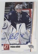 2010-11 Donruss Die-Cut Auto 19/25 Pekka Rinne #162 Auto 2d8